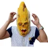 Party Masks Corn Latex Scary Mask Halloween Festival For Bar Cosplay Adt Toy Costume Funny Spoof X0803 Drop Delivery Home Garden Fes Dhvne