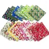 Dog Apparel 30/50pcs Bandana Summer Fruit Style Pet Bib Scarf Triangle Puppy Soft Cotton Bandanas