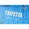 Trapstar Blue Mesh Football Jersey No.22 Men Men T-shirt 2023 Casual Fashion 688SSS 9pqf