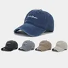 Casquettes de balle Baba lettre broderie matériel de lavage réglable papa chapeau extérieur Protection solaire unisexe camionneur casquette hommes Baseball