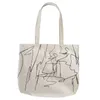 Sac de créateur en toile de grande capacité pour femmes, sac à bandoulière simple, style coréen, classe king ins, sac de shopping simple