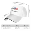 Ball Caps Make America Great Again Baseball Cap 2024 US Elections Y2k Funny Hip Hop Hats Summer Unisex Skate Logo Snapback