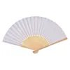 Gift Wrap 30 PCS Folding Paper Hand Fan Custom Halloween Ladies White 100 Pack Pouch Drawstring Organza Bags289m