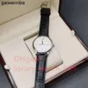 IWCity Orologi da uomo di lusso Alta Qaualiy fabbrica pulita Meccanico automatico Acciaio inossidabile Cinturino in pelle di caucciù nero 40 mm Orologio neutro semplice e generoso regalo