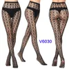 Women Socks Sexy Retro Gothic Net Stockings Mesh Fishnet Tights Black Pantyhose Floral Hollow Out Erotic Lingerie Underwear Party Club