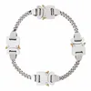 2020 Titanium rostfritt stål 1017 Alyx 9sm halsband 4 Metal Buckles Hero Chain Alyx Necklace Men Women Accessories Japanese12667