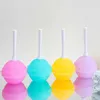 Ice Cream Tools Reusable Sticks Silicone Popsicle Creamsicle Cakesicle Cake Candy Pop Lollies Kids Ball Molds YQ240130