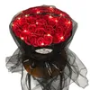 Rose Bouquet Birthday Courtesy Gift for Girlfriend and Girlfriend Simulation of Fake Flowers Soap Box Valentine's Day T200903310L