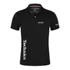 Męskie Polos Technics 2024 Mężczyzn DJ 1200 Muzyka gramofonowa Summer Print Polo Shirt krótkie rękawowe bawełniane topy biznesowe Ubranie