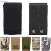 Pochettes téléphone portable Militaire tactique camouflage ceinture pochette sac Pack téléphone sacs Molle poche ceinture Camp poche taille Fanny sac coque de téléphone poche pour la chasse YQ240131