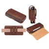 Cell Phone Pouches Universal Leather Men Waist Bag For 15 14 13 12 Pro Max Galaxy S23 S22 Mobile Phone Belt Clip Cases YQ240131