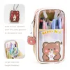 Kawaii Etui Voor Meisjes Grote Capaciteit Waterdichte Pen Box Veelkleurig Optioneel Schattig Schoolbenodigdheden Briefpapier