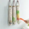 Storage Bags Vegetable Onion Potato Hanging Hollow Breathable Mesh Bag Kitchen Multifunction Garlic Ginger PC896455