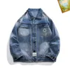 Designer Mens Jeans Jackets Outwear Coats Jean Long Sleeve Hip Hop Streetwear Denim Cowboy Slim Windbreaker Jacket Men Women kläder