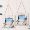 Frames Moderne DIY Houten Po Romantische Zee Mediterrane Stijl Muur Hangende Deur Foto Home Decor Accessoires Geschenken