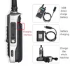 Walkie talkie UV-5R PRO Baofeng 8W 2800mAh Tri-Band 128 canais suporta carregamento USB rádios de longo alcance transceptor UV5R