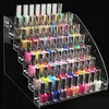 Multi-Layer Detachable Acrylic Nail Polish Rack Tabletop Display Clear Makeup Organizer Varnish Sunglasses Tray Stand Holder264h