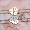 Chain Link Bracelets Fashion Simple Friends Letter Bracelet Charm Lady Gold Color Tricolor Jewelry Wholesale Trinkets Drop Delivery Dhvmb