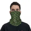 Lenços Exército Camuflagem Padrão Bandana Pescoço Gaiter Impresso Envoltório Cachecol Multifuncional Headwear Running Unisex Adulto Inverno