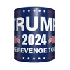 Кружки 2024 Trump Save America Again с принтом кофейная кружка белая керамическая чашка 11 унций персонализированный домашний чай с молоком креативный подарок