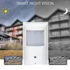 Tuya Smart WiFi IP -Kamera PIR -Stil Invisible Indoor Security 940nm IR Nachtsicht Audio 2MP 5MP TF KARTE PINHOLE Überwachung Überwachung