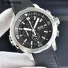 IWCityウォッチメンズオーシャンブティックシリーズBPファクトリー45mm高品質クロノグラフクォーツムーブメントトップ316ステンレス鋼ケースラバーストラップデザイナームーブメントウォッチ