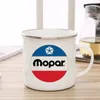 Muggar mopar kaffekopp emaljmugg te mjölk öl roliga unika presentfans.