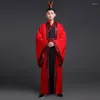 Scen Wear Plus Size 3XL Hanfu Men Ancient Chinese Black Set Carnivalhalloween Cosplay Costum Outfit för stora