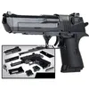 Desert Eagle 1:10 Enfants Assemblage du bloc de construction Bricks Pistol Modèle en plastique assemblé pour un cadeau d'anniversaire