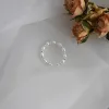 Halskette ASHIQI 23 mm natürlicher Süßwasserperlenring aus echtem 925er Sterlingsilber, Modeschmuck für Frauen