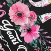 Camisetas masculinas feitas em 1974 floral 50 anos 50º aniversário camisetas em torno do pescoço de manga curta moda camiseta roupas casuais camisetas básicas