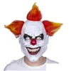 Maski imprezowe Maska Klown Halloween Horror Costume Rekwizyty Upiorny uśmiechnięty cosplay Heat Terror Escwa