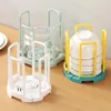 Kitchen Storage Bowls Holder Dishes Drainer Bowl Rack Shelf Drain Water Cup Shelves Plates Organizers Creative Organizer