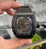 Luxe horloge RM-polshorloge Richardmille-polshorloge RM030-serie Machinery RM030 Limited 42 * 50 mm RM030 Geheel zwart Samurai Geheel zwart