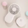 Uppladdningsbar Mini Portable Pocket Fan Telefonhållare Cool Air Hand Hold Travel Cooler Cooling Fan för Office Outdoor Home1213A