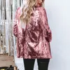 Mode sequined jacka kvinnor grundläggande kläder casaco feminino casual damer ytterkläder harajuku rockar kvinna kläder chaqueta mujer 240124