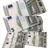 Prop Money Copy Banknote Toy Careluty Party Fakiet Pieniądze Euro Prezent dla dzieci 50 dolarów bilet Faux Billet230Q16v8tedd