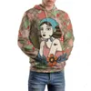 designer Uomo Felpe con cappuccio Felpe Cartoon scuola hip-hop rock Berretti con motivi personalizzati casual Athleisure sport all'aperto felpa con cappuccio all'ingrosso Abbigliamento uomo taglia grande s-5xl