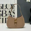 Designer Luxury Greca Goddess Women Retro Leather Crossbody Fashion Solid Color Single Shoulder Purse Clutch Underarm