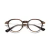 Optiska glasögon för män Kvinnor Retro Designer M131 Fashion Titanium Glasses Frame Detaljerad elasticitet Oval Style Anti-Blue Light Lens Plate with Box