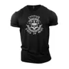 Herren-T-Shirts, Sommer, Wikinger, lässig, modisch, 3D-gedruckt, Tough Guy Herren-T-Shirt, Outdoor-Sport, kurzärmelig, übergroß, locker, weit, schnell trocknend