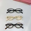 Designer Sunglasses For Women Oval Shaped Glasses Women's Reading Glasses With Pink Box With Fashion Letters Anti Blue Light