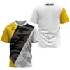 T-shirty męskie 2023 Męskie szybkie suche tenis krótkie rękaw Nowy fitness Sport Sport Top Odzież moda Summer Kobiet ping-pong badmintona T-shirt