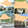 Shade 5x3M/4x3M Waterproof Large Sun Shelter Sunshade Protection Outdoor Canopy Garden Patio Pool Shade Sail Awning Camping Shade Net YQ240131