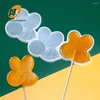 Baking Moulds 3 Hole Cute Bee Shape Lollipop Silicone Mold Candy Chocolate Fondant Mould DIY Epoxy Resin Model Cake Decorating Tools