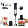 Blenders Multifunctional Mixer Electric Egg Beater Anti Splash Portable 1000w Cooking Machine Juicer Low Noise Meat Mixer Food Processing