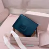 matelasse leather wallet Flap Closure Metal lettering Designer Woman Zipper Space Wallets Credit Card Slots Luxury Mimu Purse 240115