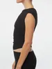 T-shirts Femmes Chronstyle Femmes T-shirts à manches courtes Couleur unie Casual Tops Summer Streetwear Slim Fit Femme Base Tees Pulls 2024