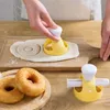 Bakning bakverk verktyg kreativa diy donut mögel tårta bröd maker dekorera desserter leveranser kök tillbehör218j