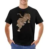 Herenpolo's Tijger in Aziatische stijl T-shirt Vintage esthetische kleding Heren grafische T-shirts groot en lang